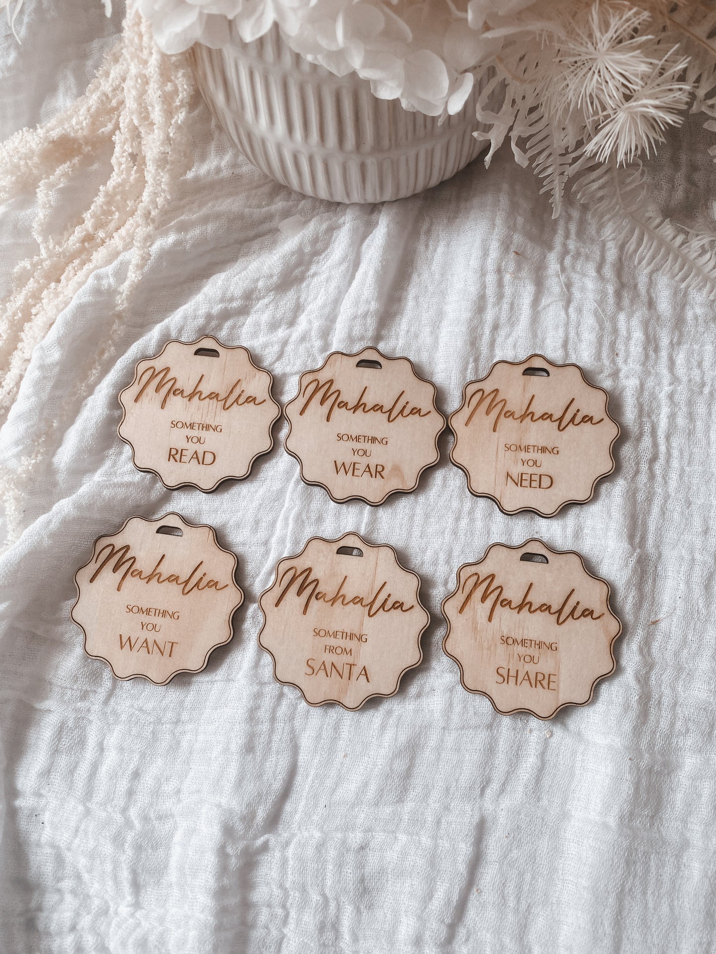 Personalised "Something" Gift Tags